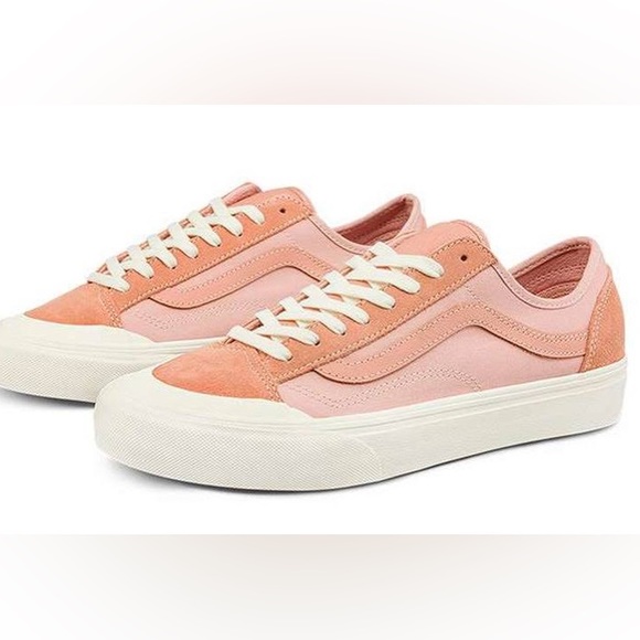 Vans Shoes - Vans Old Skool Unisex Suede Canvas Pink Sneakers/W 7 M 5.5